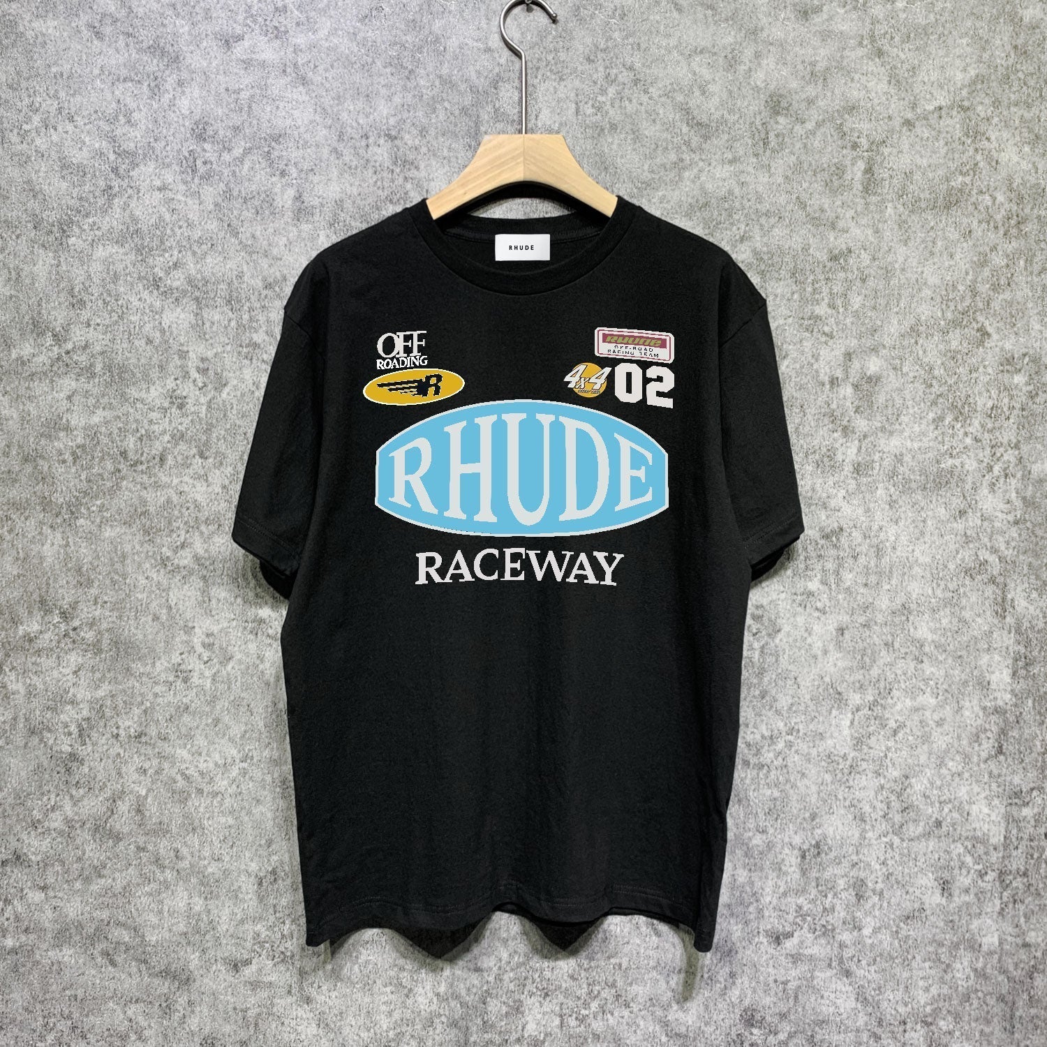 Rhude T Shirts Printed Trendy Pure Cotton