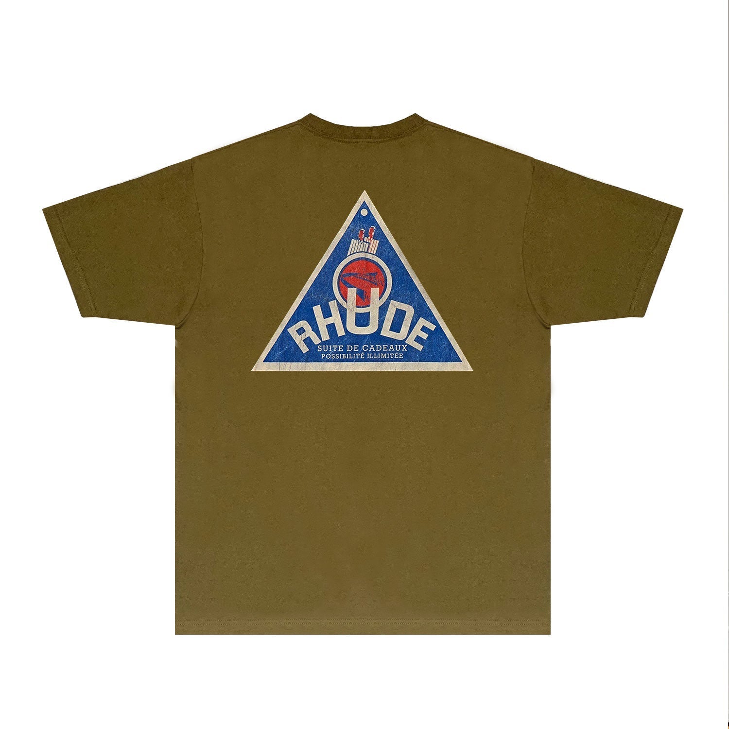 Rhude T Shirts Printed Trendy Pure Cotton