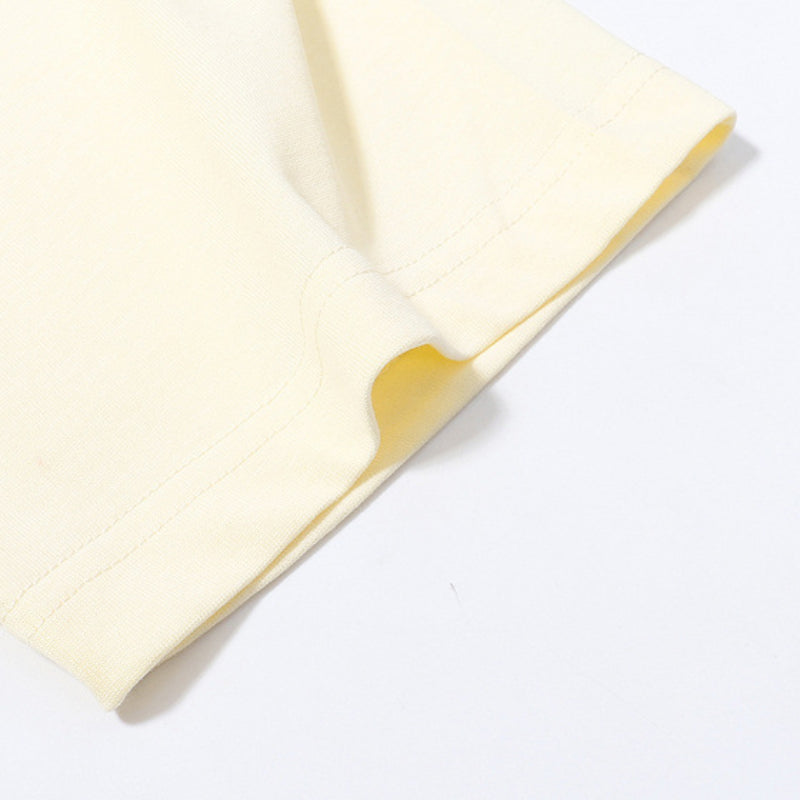 Rhude T Shirt gradual change color bird print short sleeve T-shirt