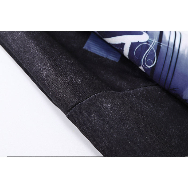 Man Fall Outfits Printed Hoodie Men's and Women's Hip Hop High Street Fashion Brand Style Tops Hoodie