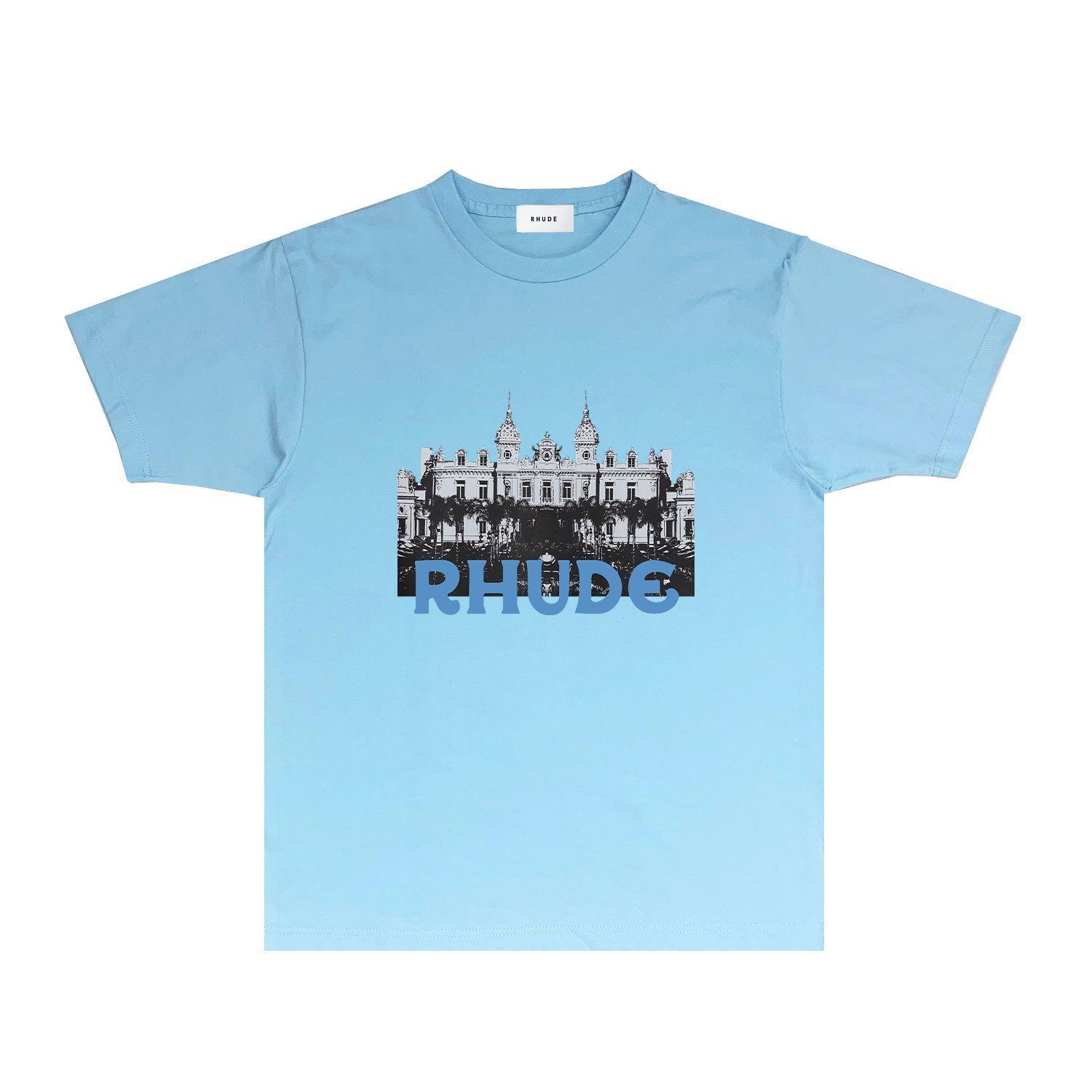 Rhude T Shirts Printed Trendy Pure Cotton