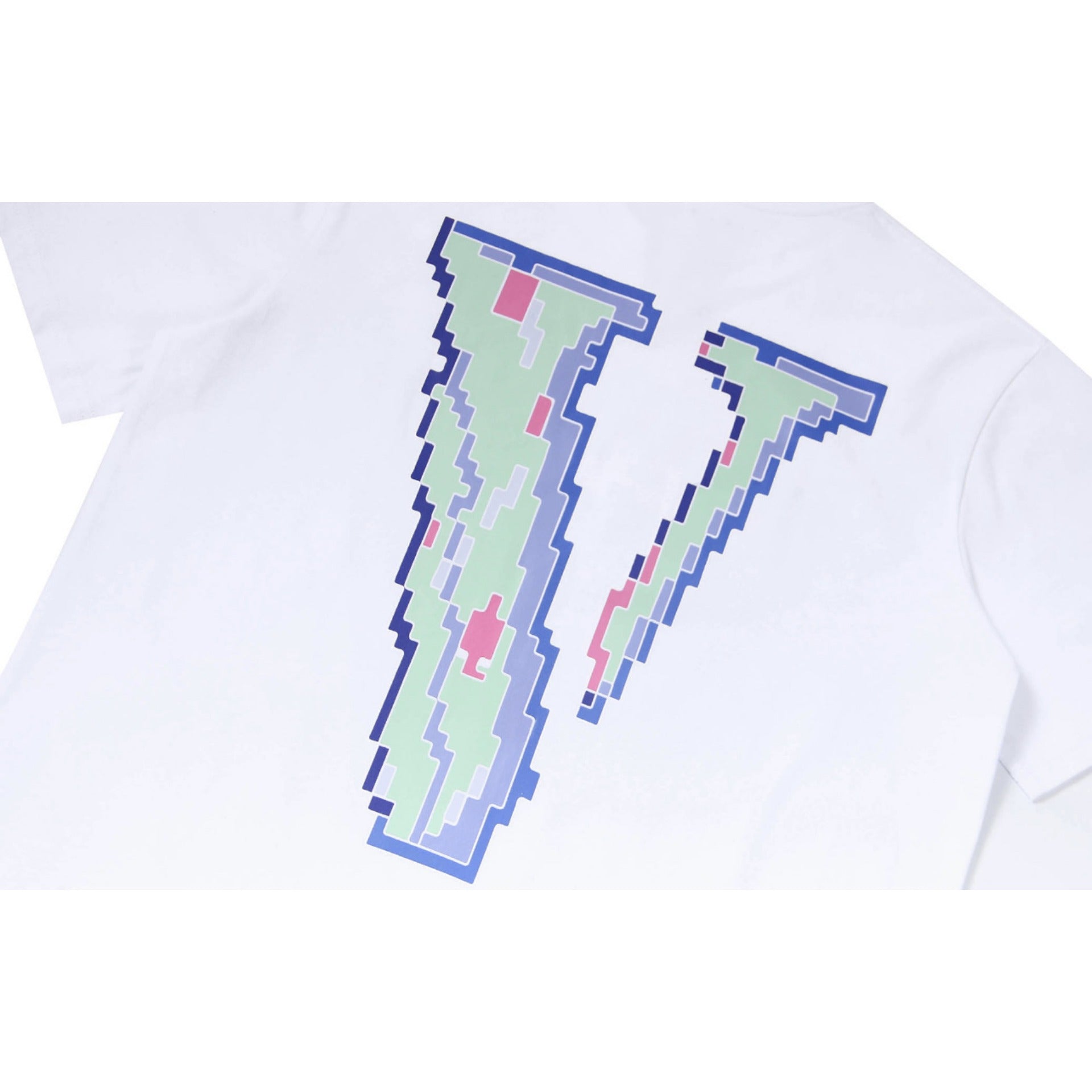 Vlone T Shirt Spring/Summer Print Crew Neck