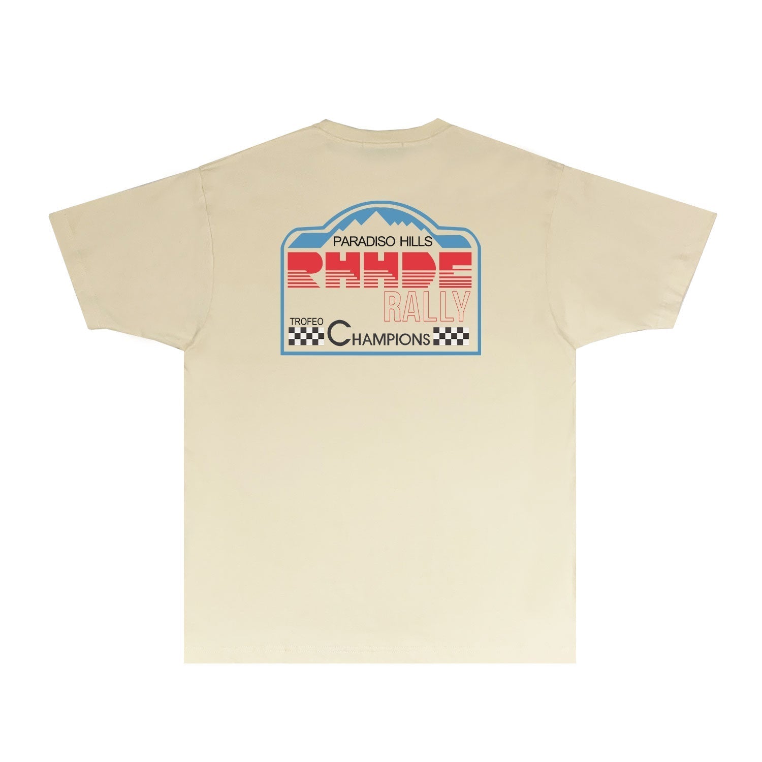 Rhude T Shirts Printed Trendy Pure Cotton