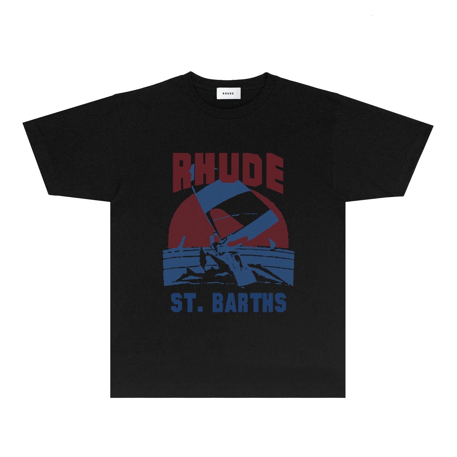 Rhude T Shirts Printed Trendy Pure Cotton