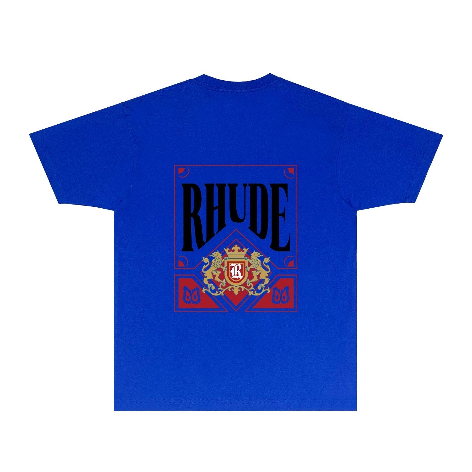 Rhude T Shirts Printed Trendy Pure Cotton