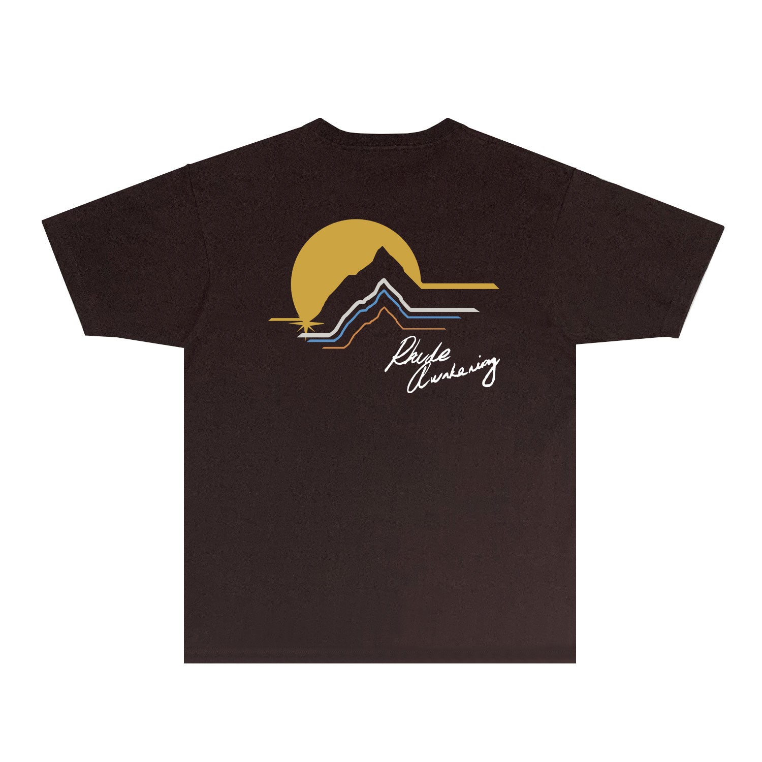 Rhude T Shirts Printed Trendy Pure Cotton