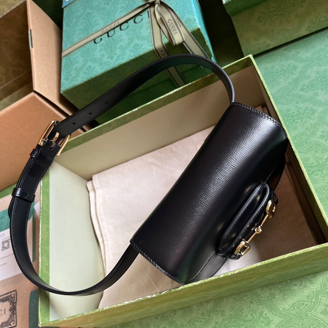 ＧＣＣＩHORSEBIT 1955 SOFT BAG BLACK