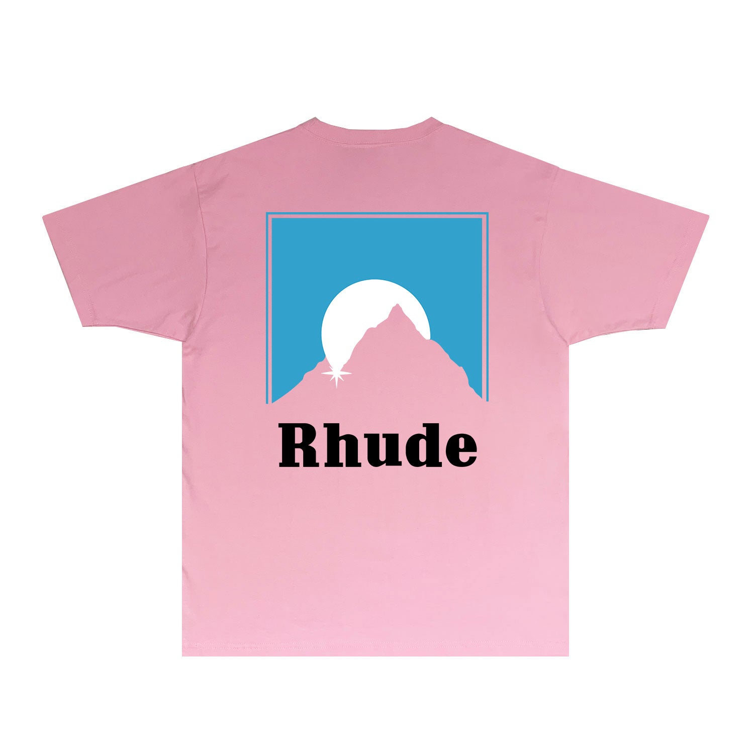 Rhude T Shirts Printed Trendy Pure Cotton