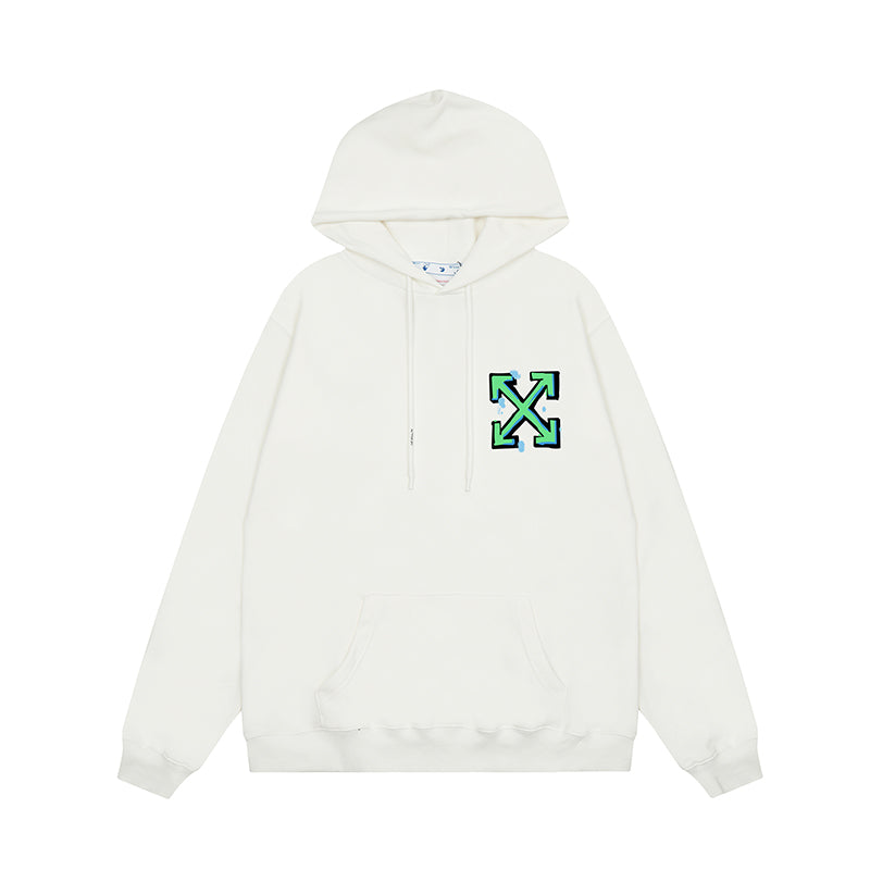 OFF WHITE Hoodie Trendy Street Style Personalized Cotton