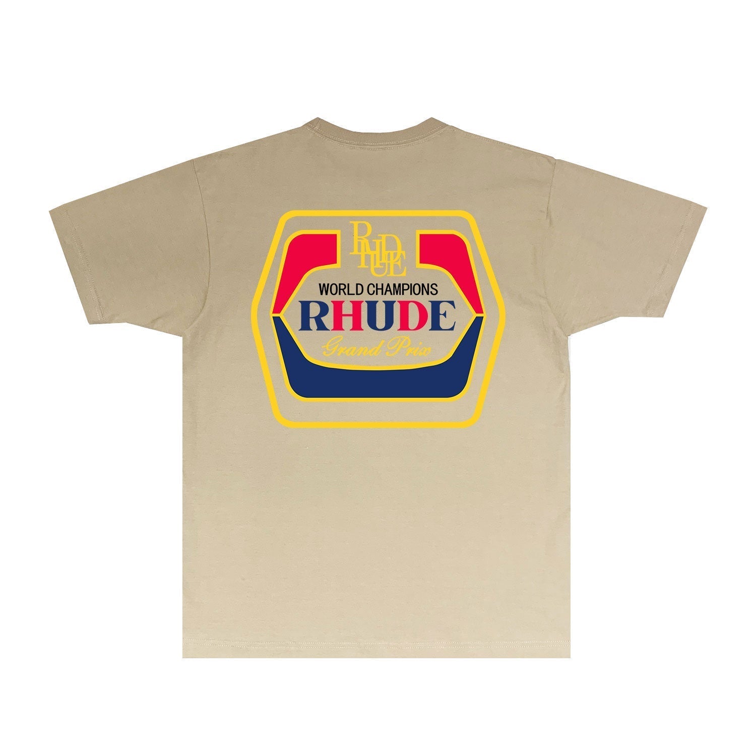 Rhude T Shirts Printed Trendy Pure Cotton