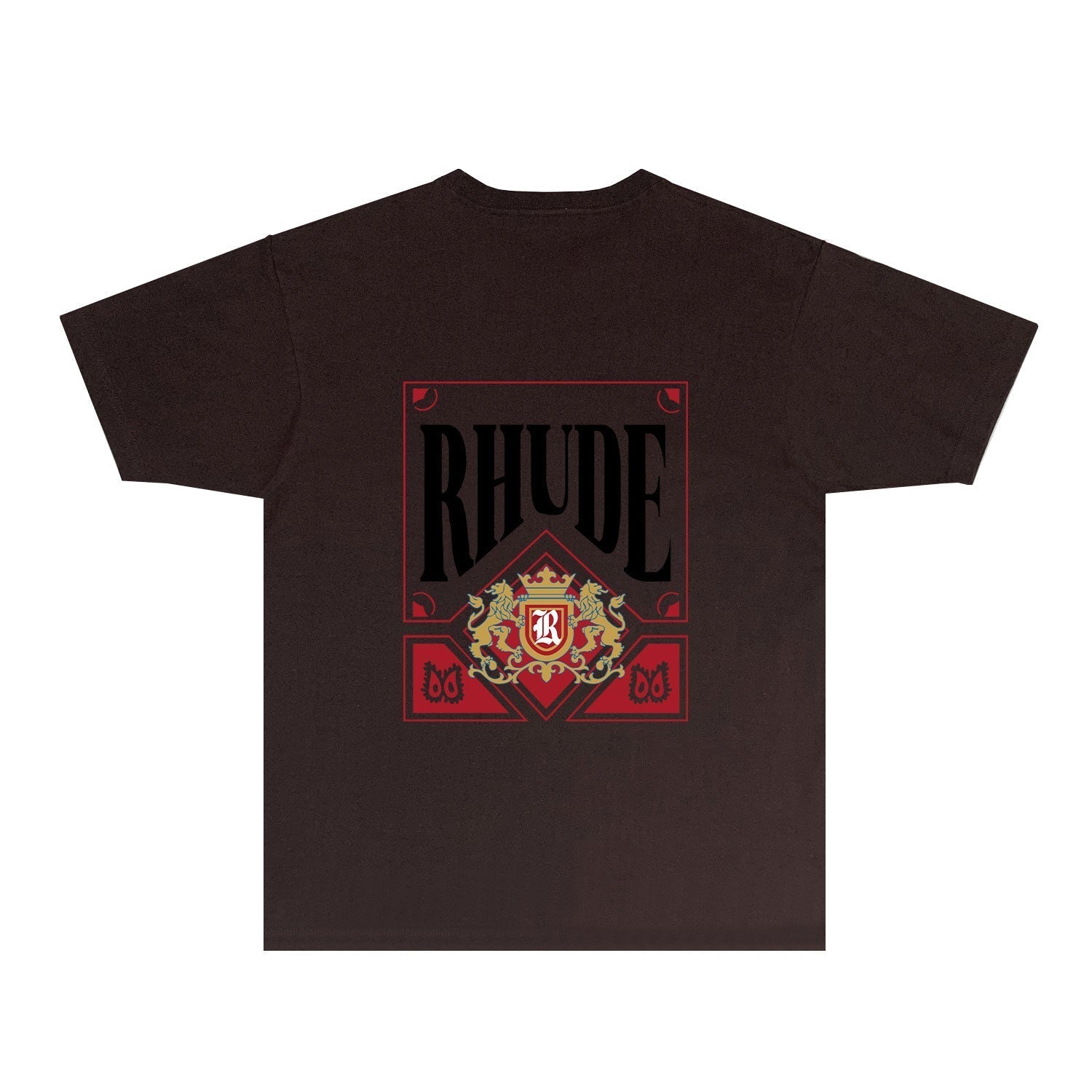 Rhude T Shirts Printed Trendy Pure Cotton