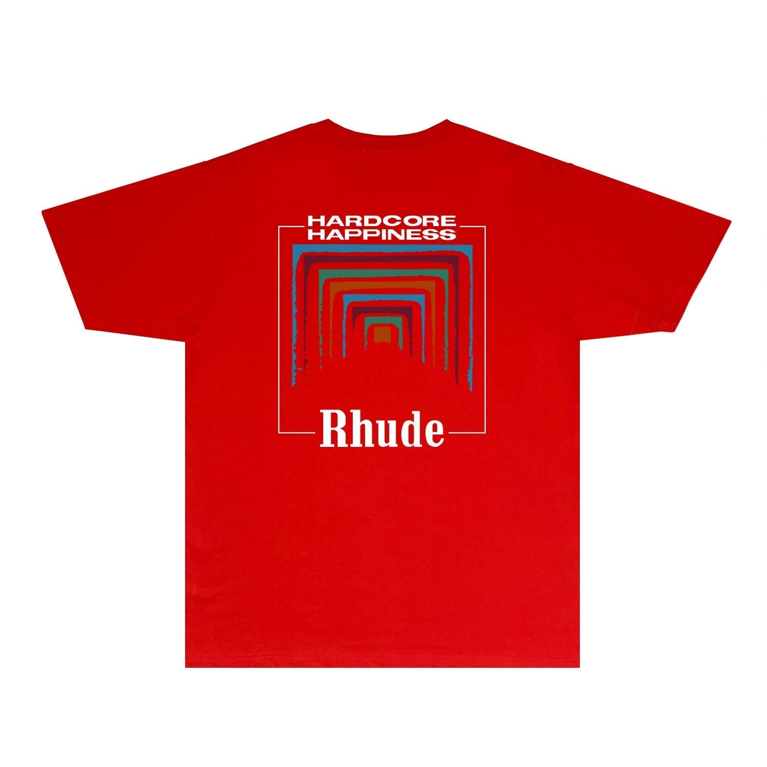 Rhude T Shirts Printed Trendy Pure Cotton