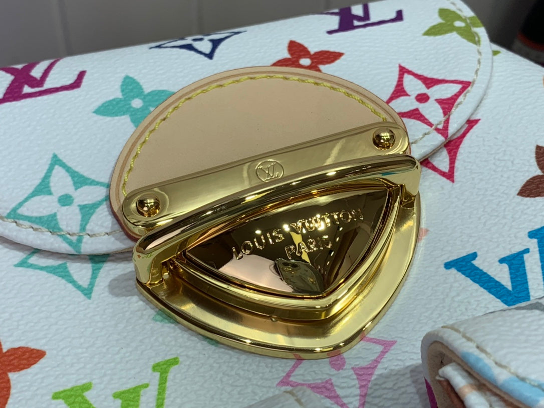 ＬＳ ＶＴＴＯＮ X TAKASHI MURAKAMI VENICE BACKPACK WHITE MULTICOLORED