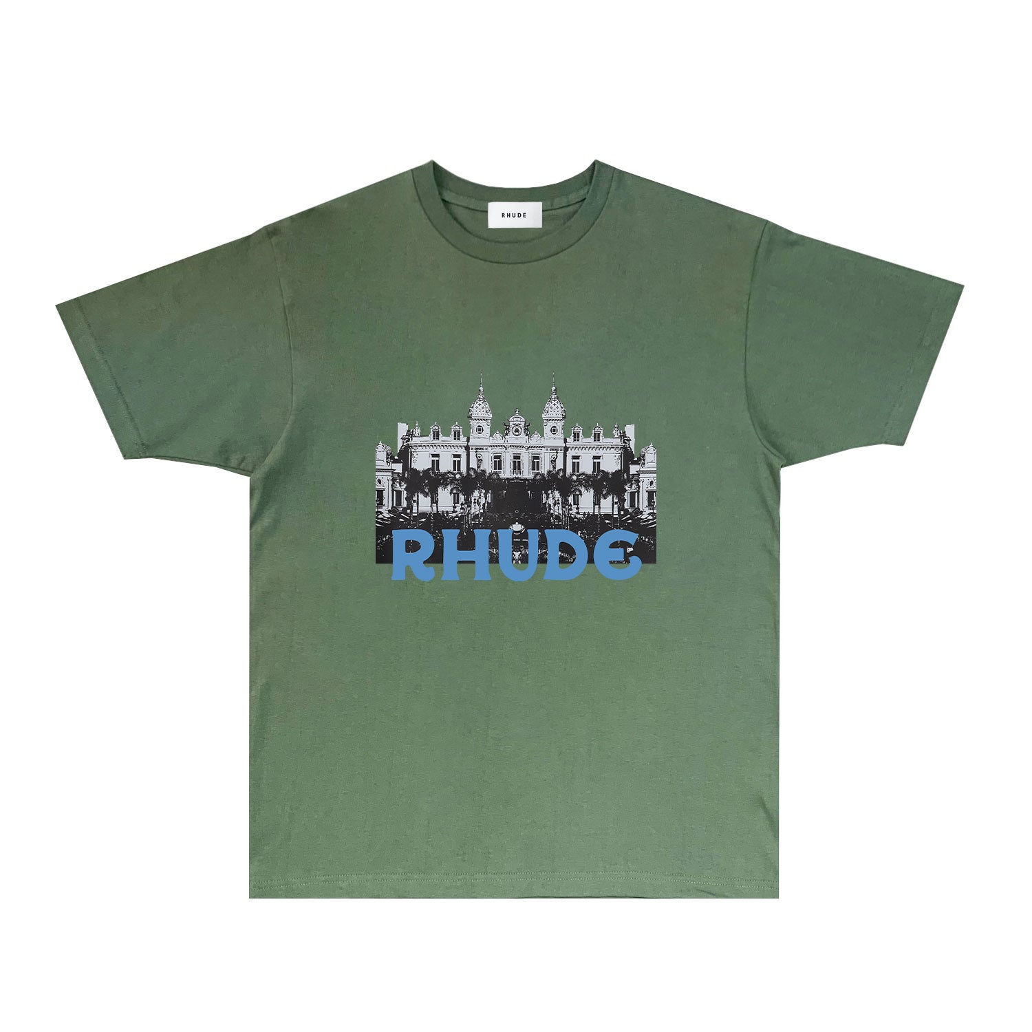Rhude T Shirts Printed Trendy Pure Cotton