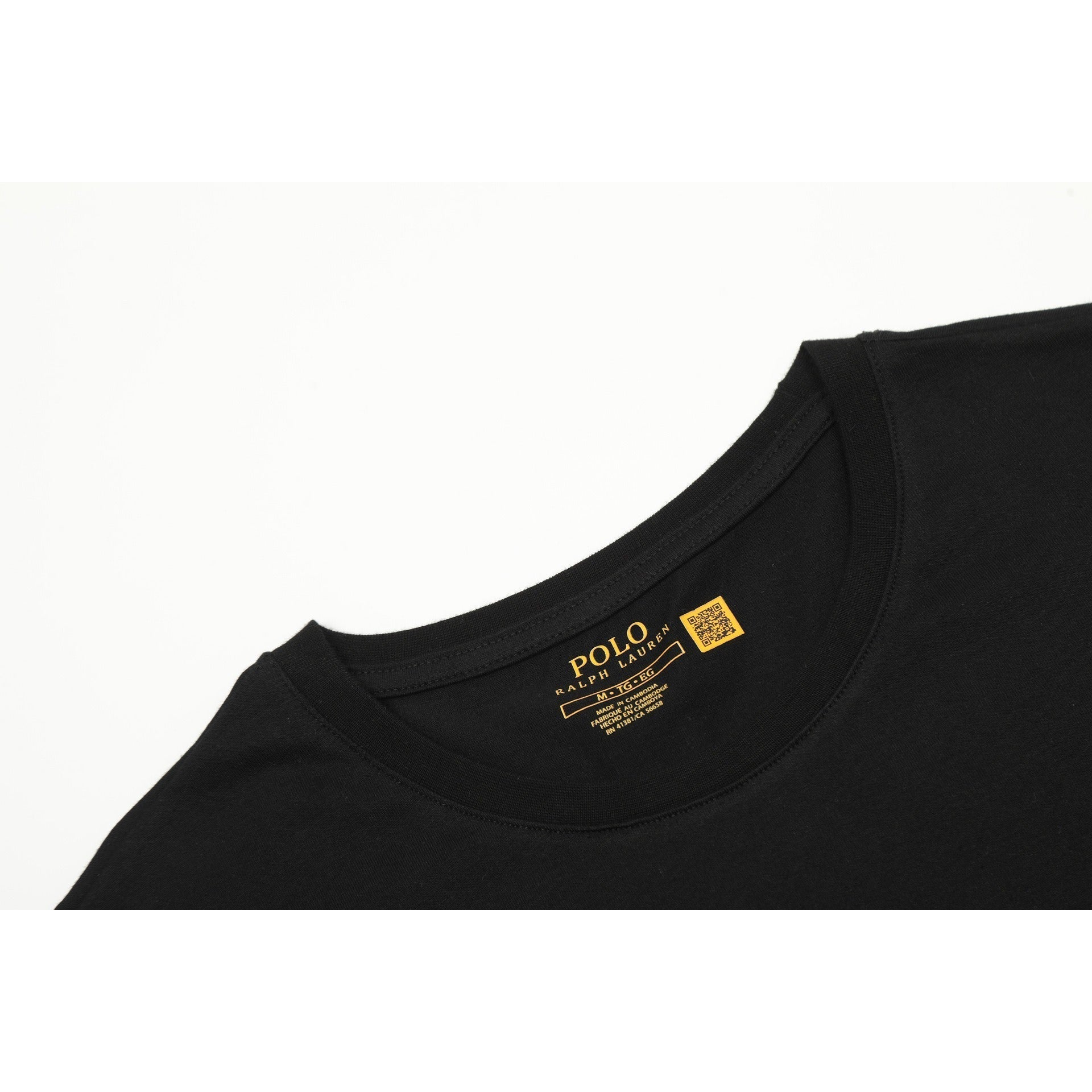 Ralph Lauren T Shirts Embroidered Crew Neck Short Sleeves
