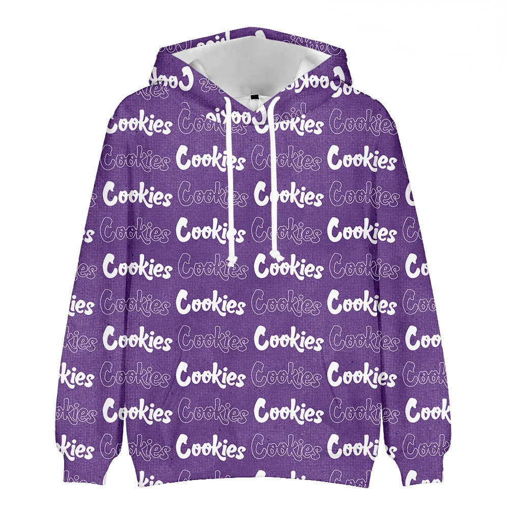 Cookies Hoodie Digital Printing Pullover Hoodie
