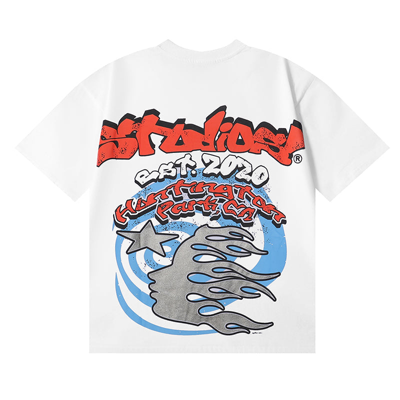 T Shirts Retro abstract print