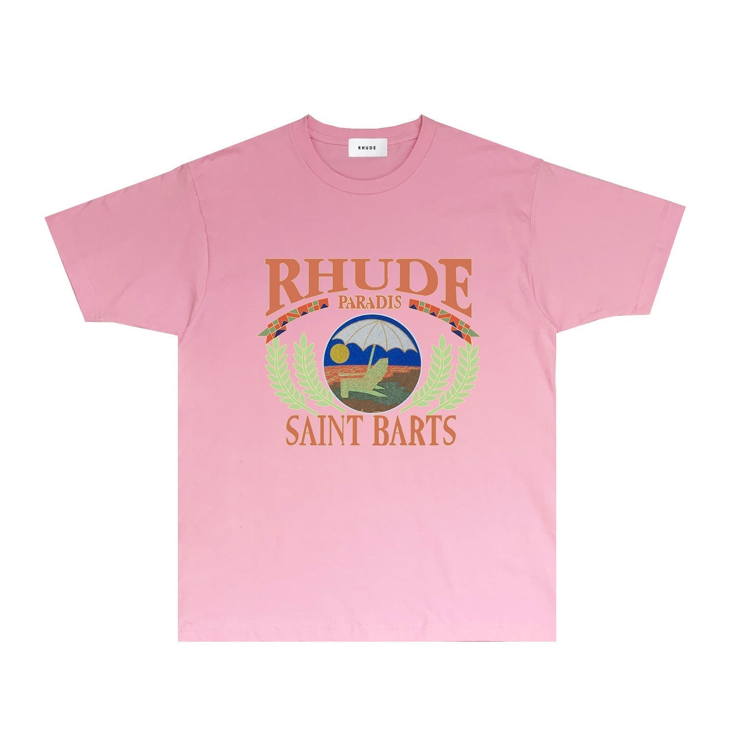 Rhude T Shirts Printed Trendy Pure Cotton