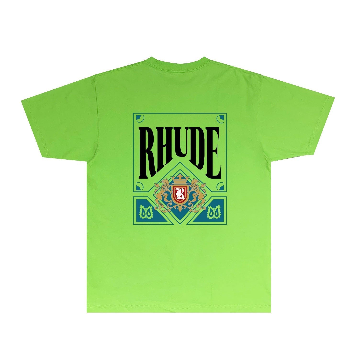 Rhude T Shirts Printed Trendy Pure Cotton