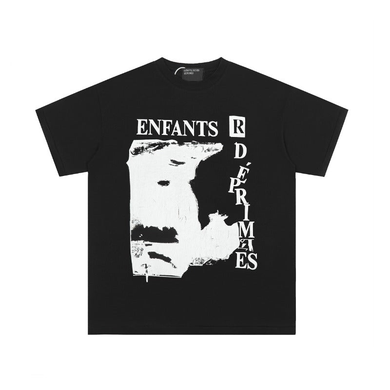 ERD T Shirts Printed Pure Cotton Loose Short Sleeve T-shirt