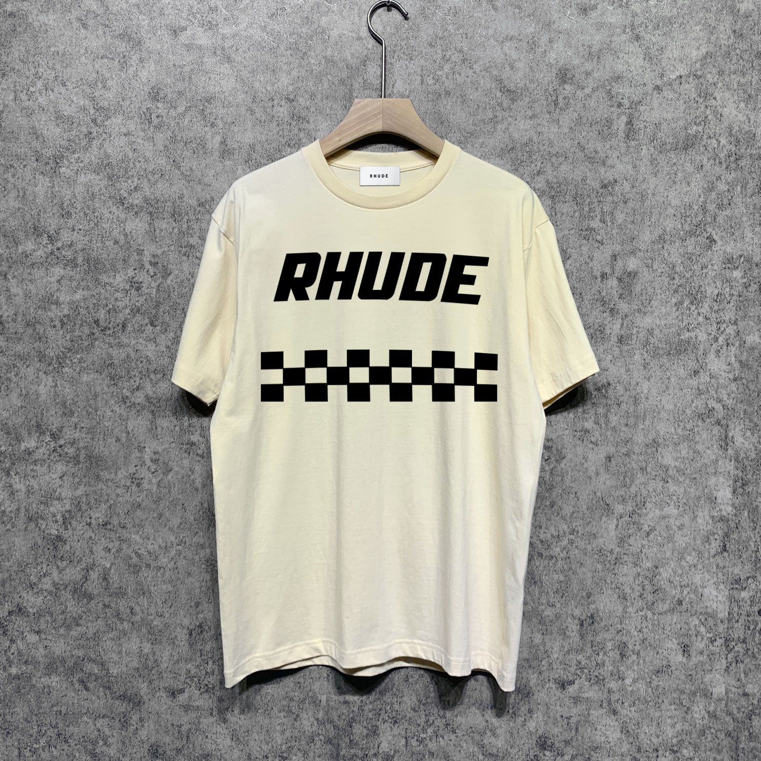 Rhude T Shirts Printed Trendy Pure Cotton