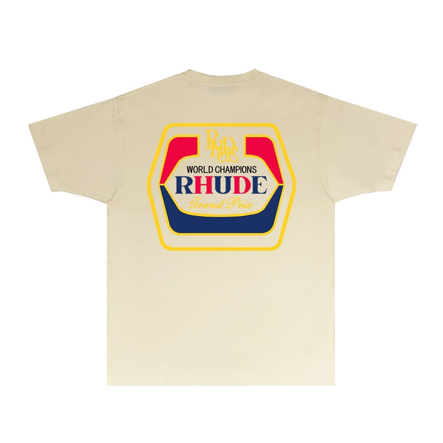 Rhude T Shirts Printed Trendy Pure Cotton