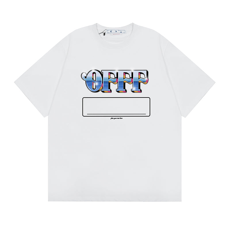 Off White T Shirts Direct Printing Pattern