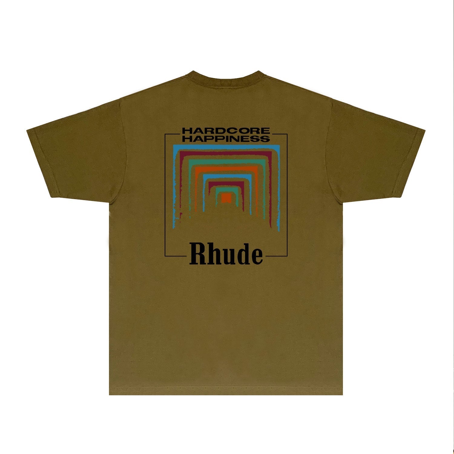 Rhude T Shirts Printed Trendy Pure Cotton
