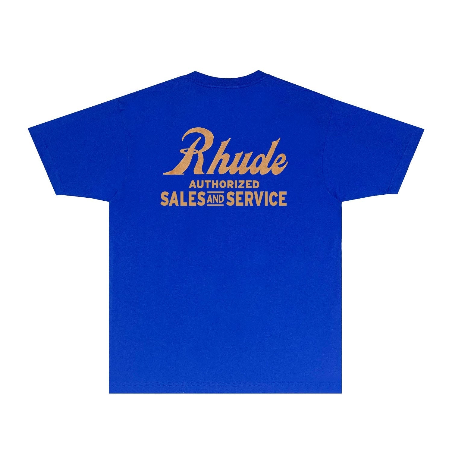 Rhude T Shirts Printed Trendy Pure Cotton