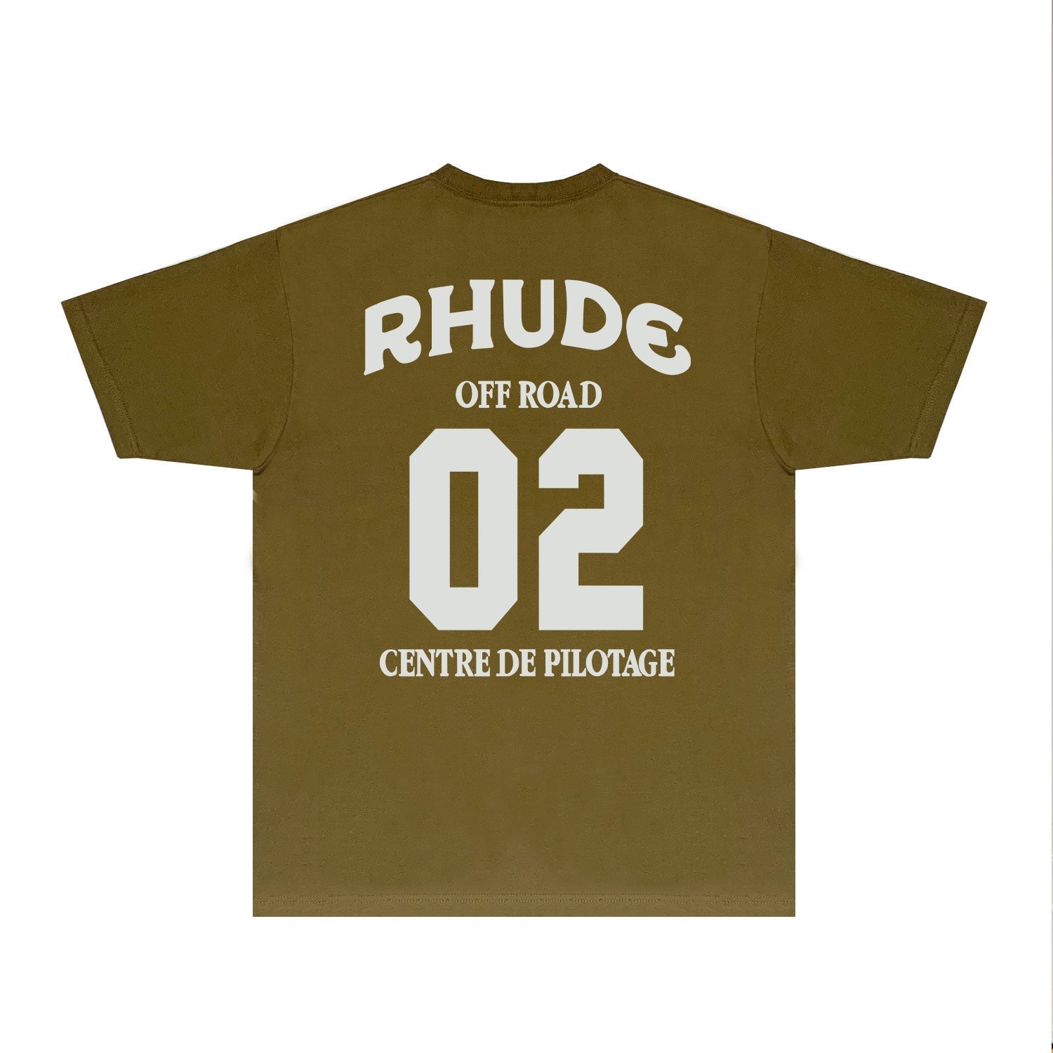 Rhude T Shirts Printed Trendy Pure Cotton