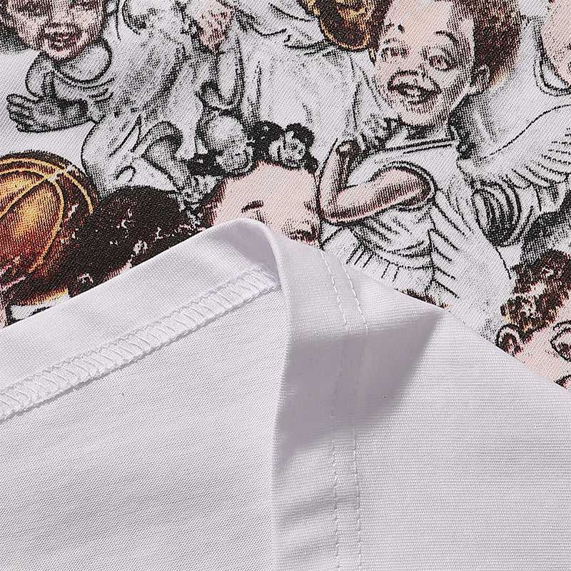 T Shirts Retro abstract print