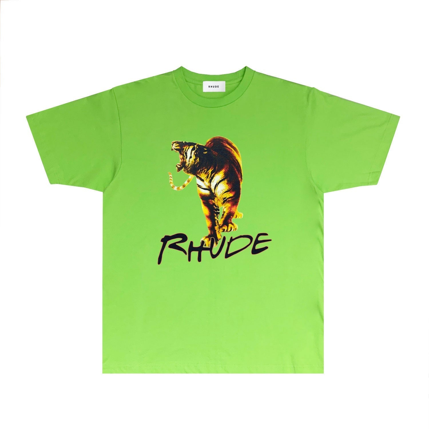 Rhude T Shirts Printed Trendy Pure Cotton