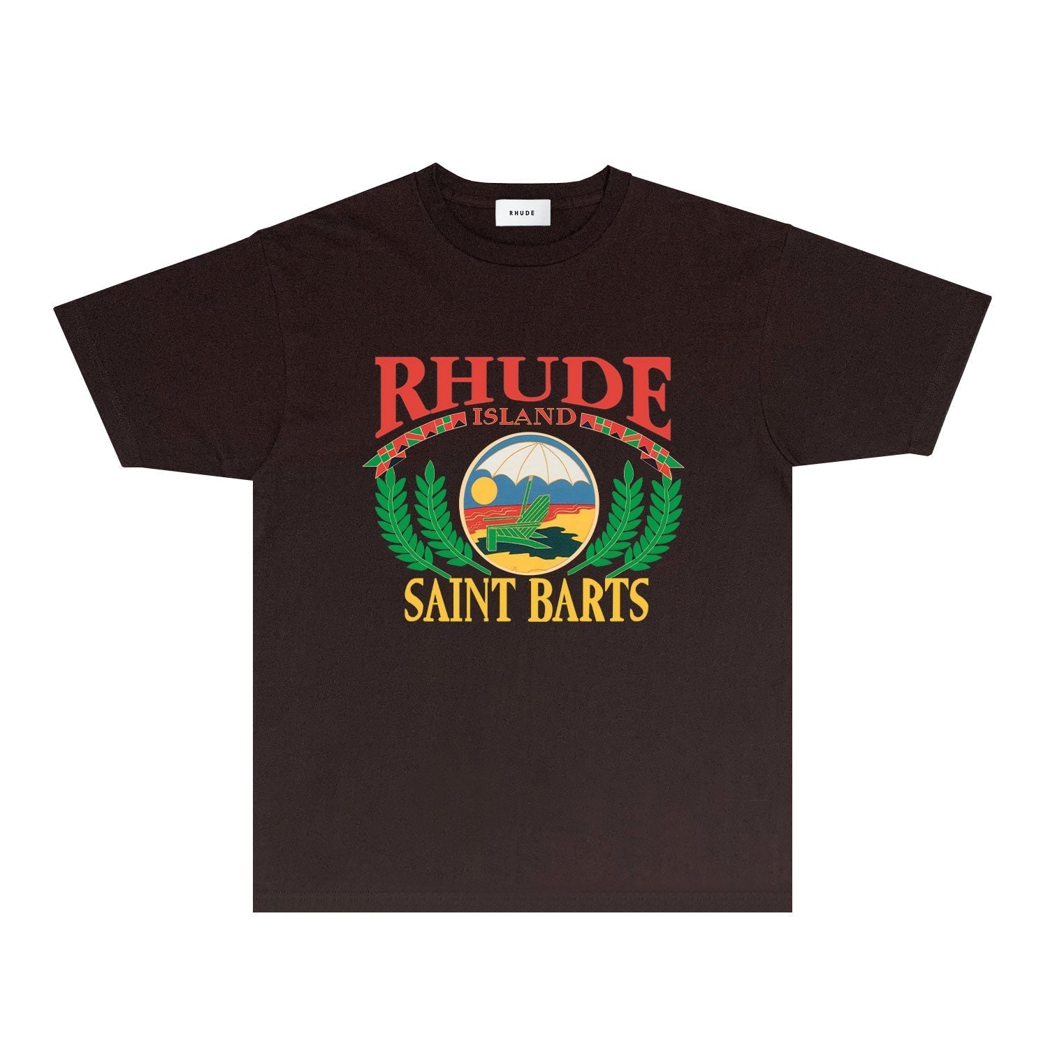 Rhude T Shirts Printed Trendy Pure Cotton