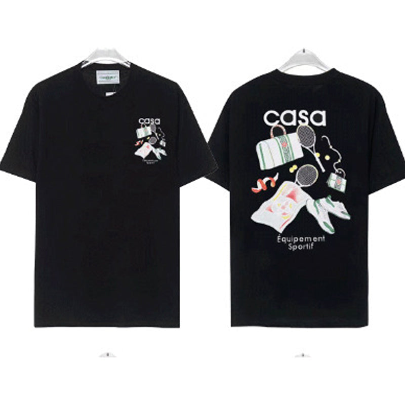 Casablanca T Shirts Rainbow Gate Alphabet