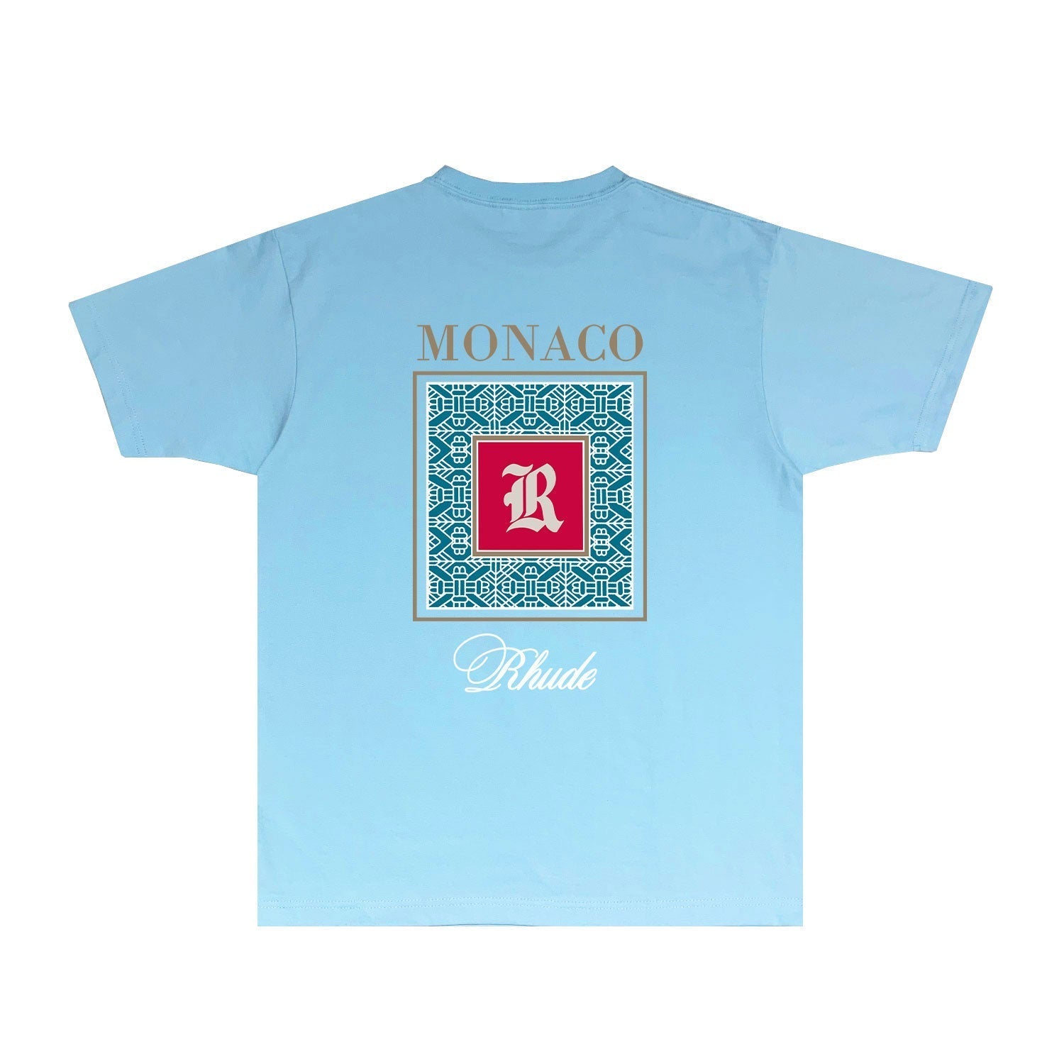 Rhude T Shirts Printed Trendy Pure Cotton