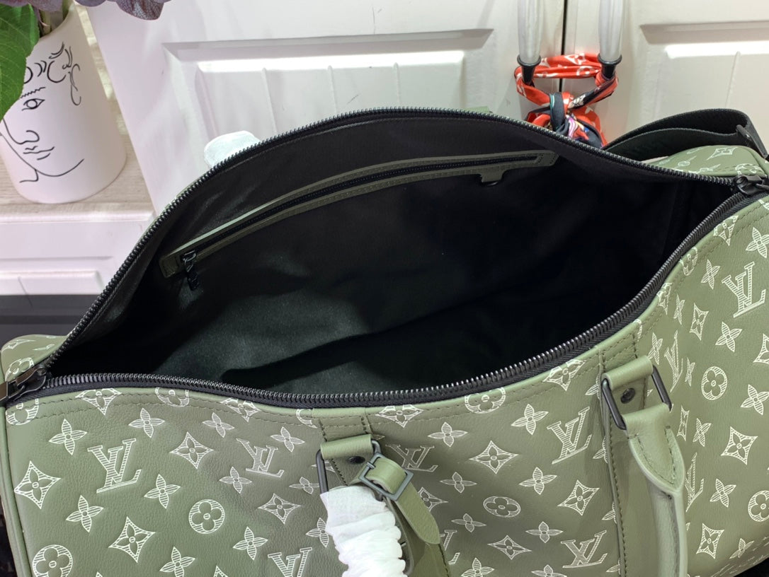 ＬＳ ＶＴＴＯＮ KEEPALL BANDOULIÈRE 50 GREEN OLIVE