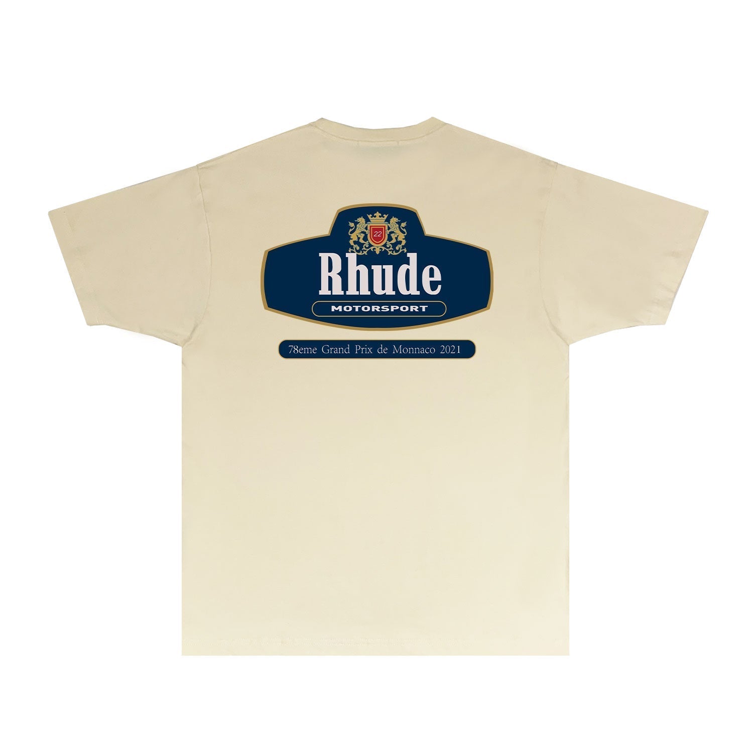 Rhude T Shirts Printed Trendy Pure Cotton