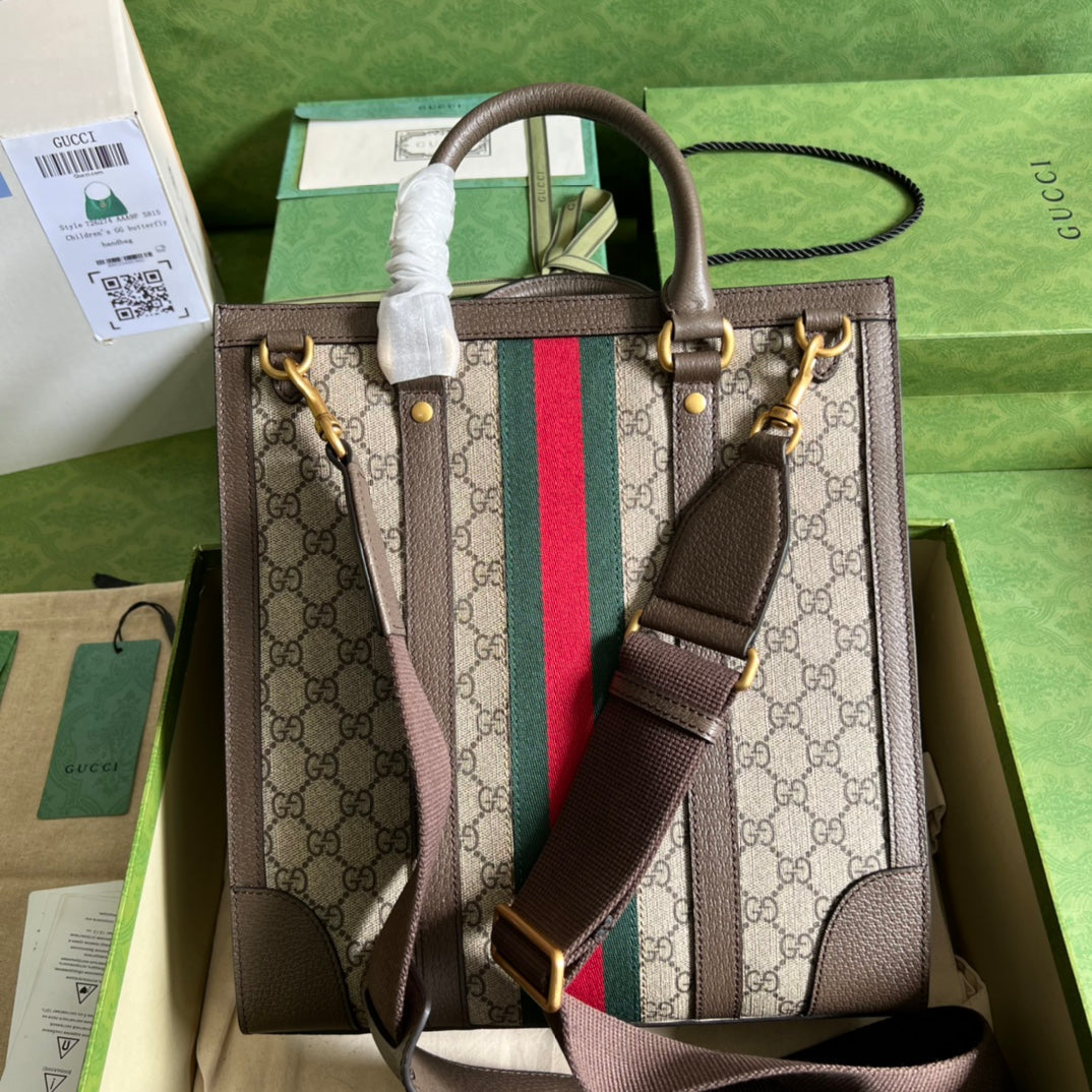 ＧＣＣＩOPHIDIA MEDIUM TOTE BAG BROWN