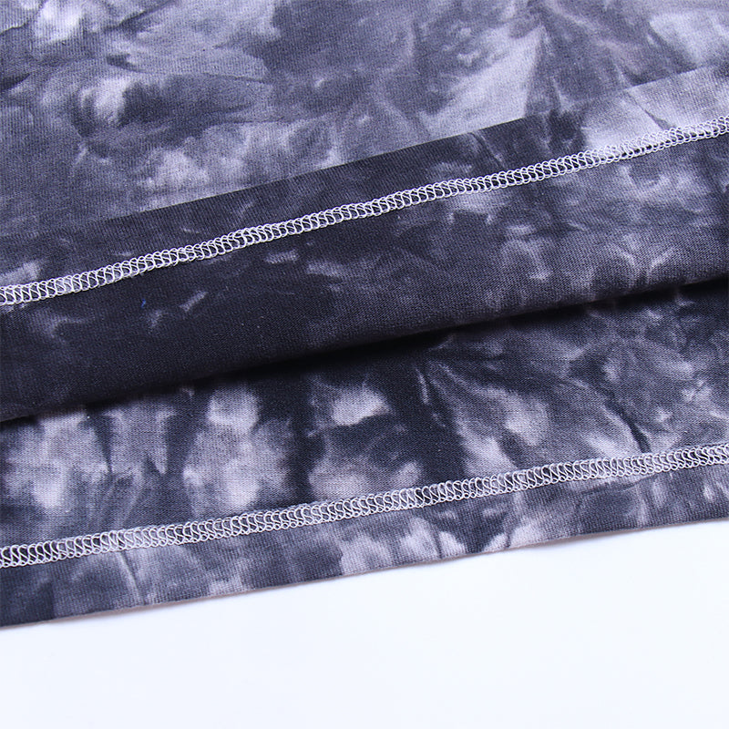 Off White T Shirts Tie-Dye Process Loose Men'S And Women'S Same Style Pure Cotton Short Sleeves