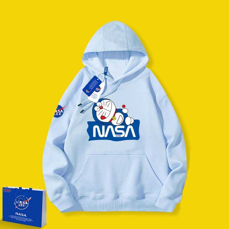NASA Children Hoodie NASA Children's Hooded Sweatshirt Loose Thick