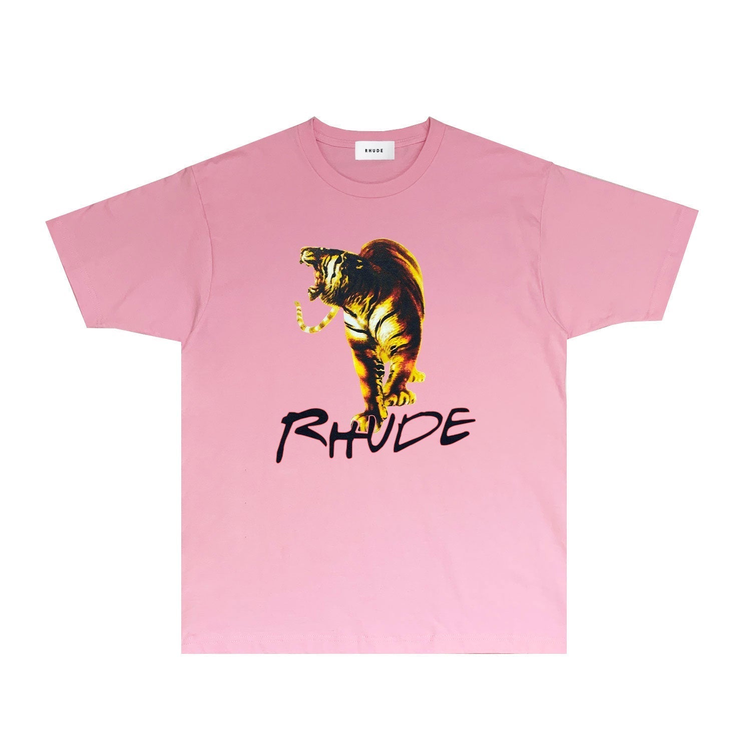 Rhude T Shirts Printed Trendy Pure Cotton