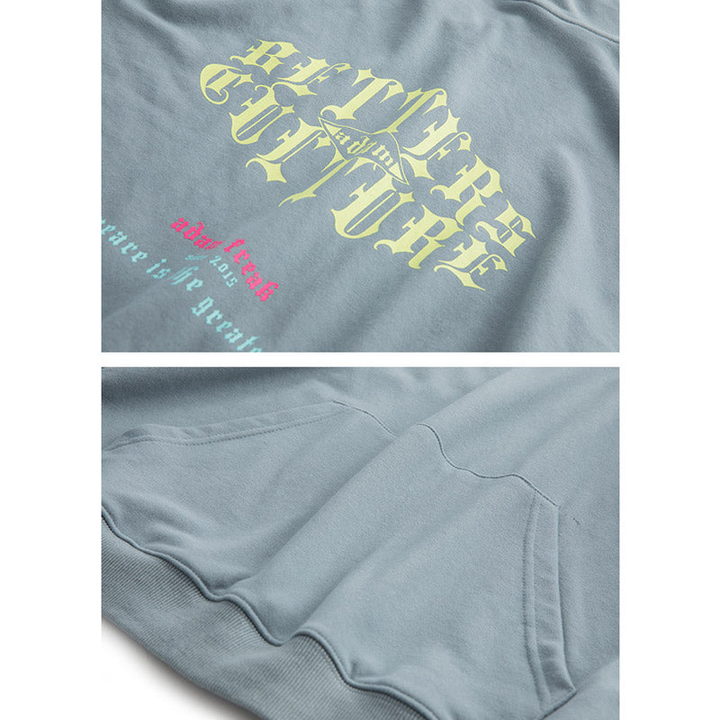 Men's Graphic Hoodies Men's Autumn Letter Hooded Sweater Men's Casual Pullover