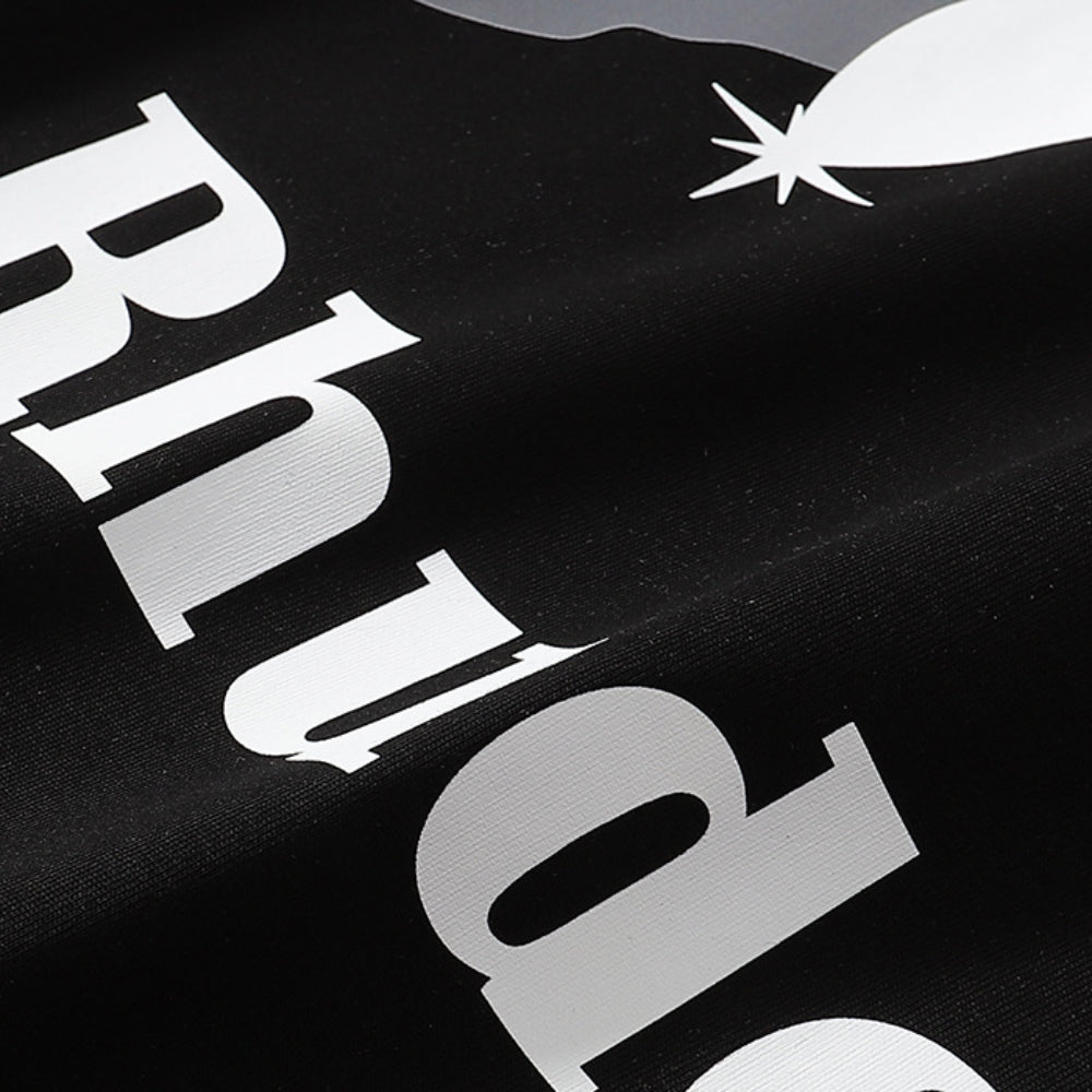 Rhude T Shirt Sunset Design Letter Print Short Sleeve T-Shirt