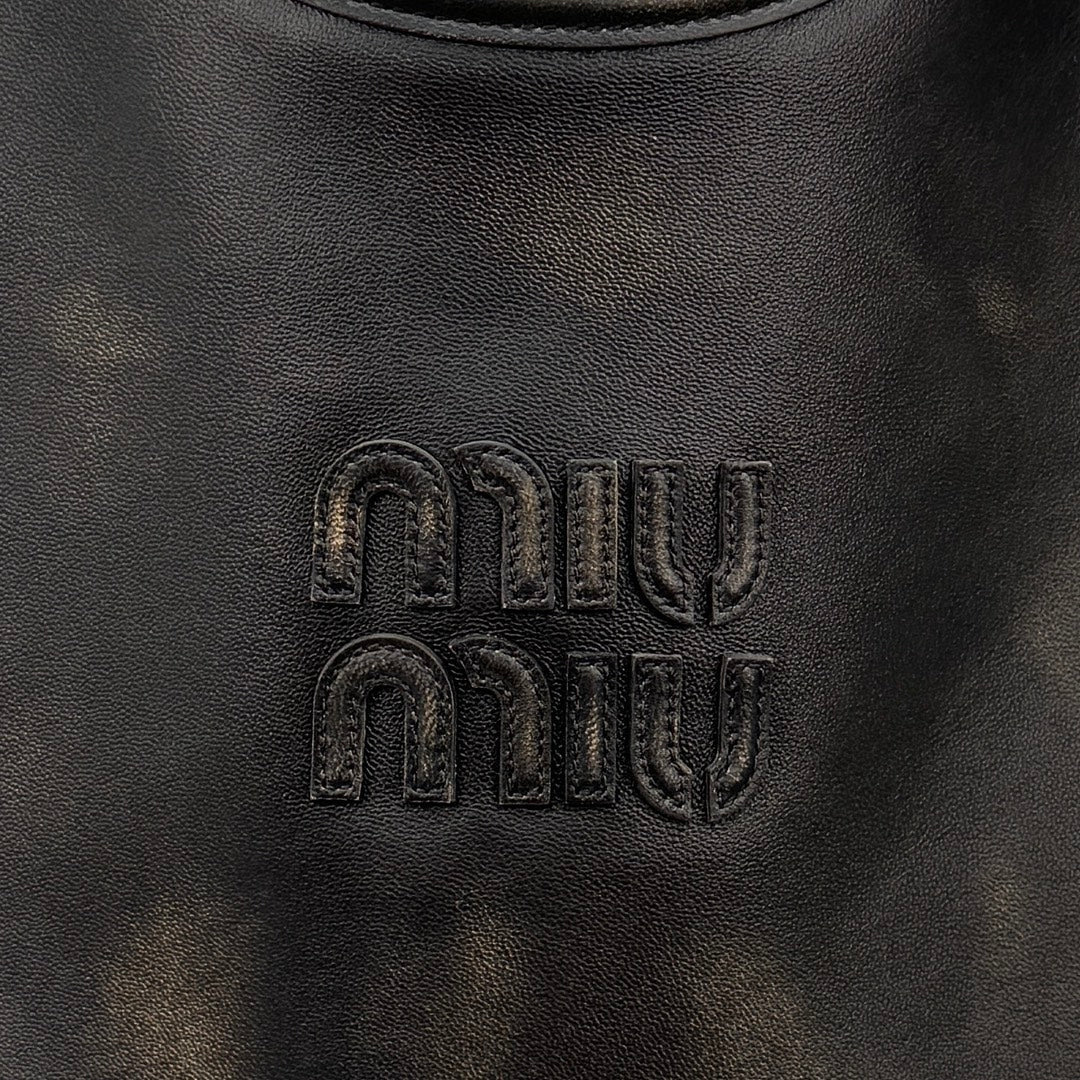 ＭＩ ＭＵ IVY LEATHER BAG COFFE
