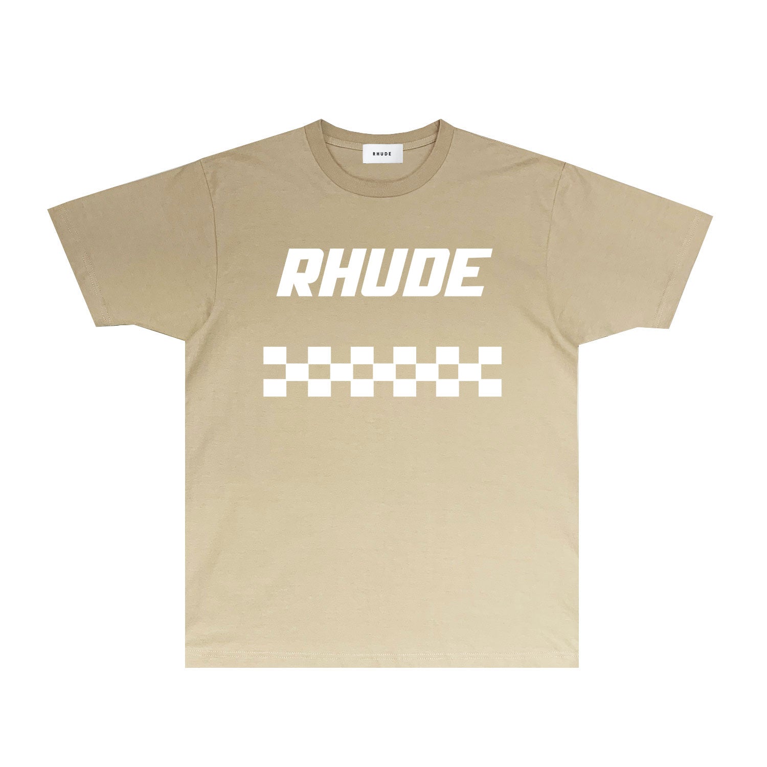 Rhude T Shirts Printed Trendy Pure Cotton