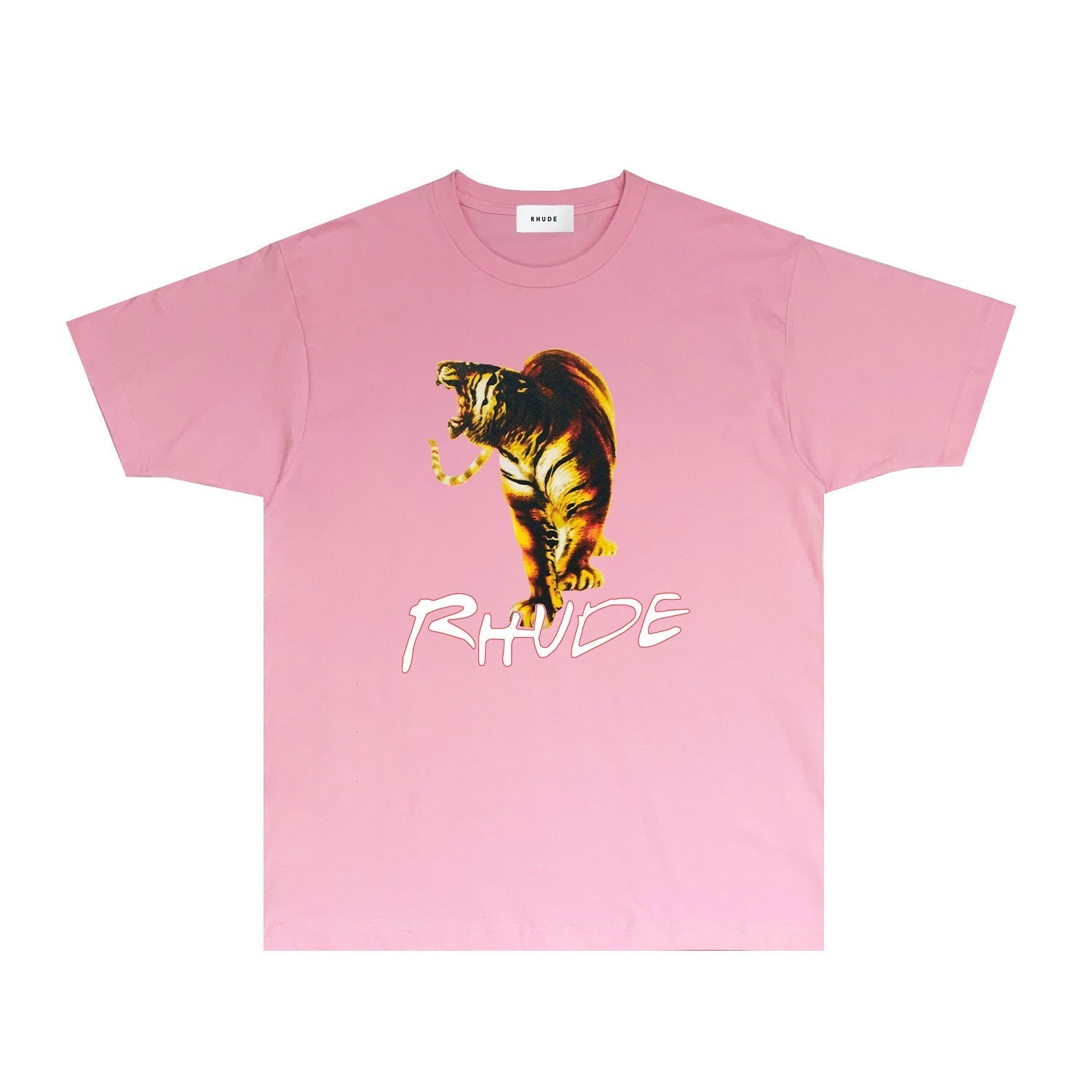 Rhude T Shirts Printed Trendy Pure Cotton