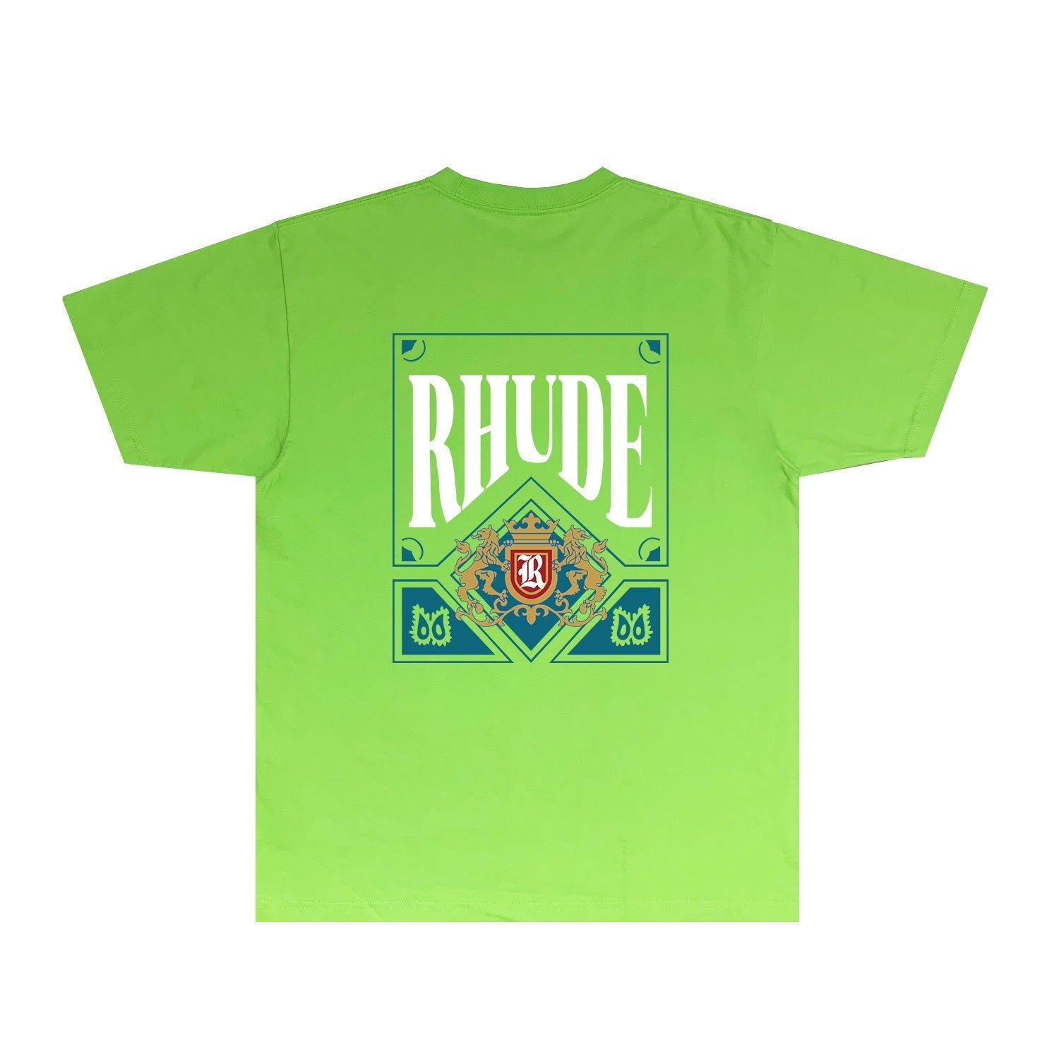 Rhude T Shirts Printed Trendy Pure Cotton