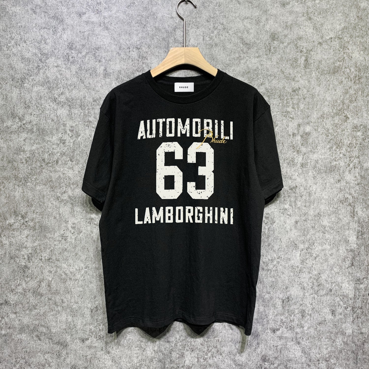 Rhude T Shirts Printed Trendy Pure Cotton