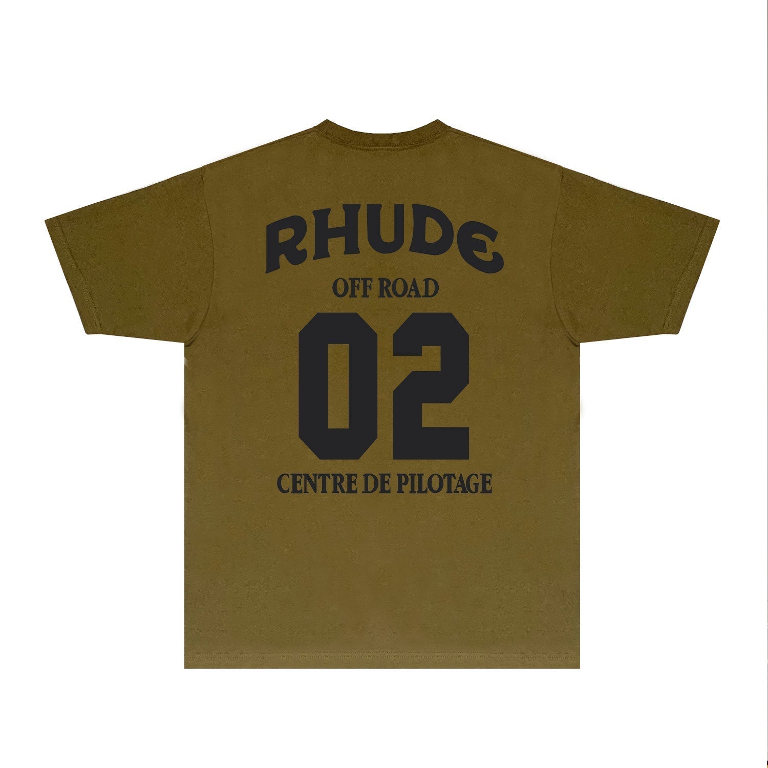 Rhude T Shirts Printed Trendy Pure Cotton