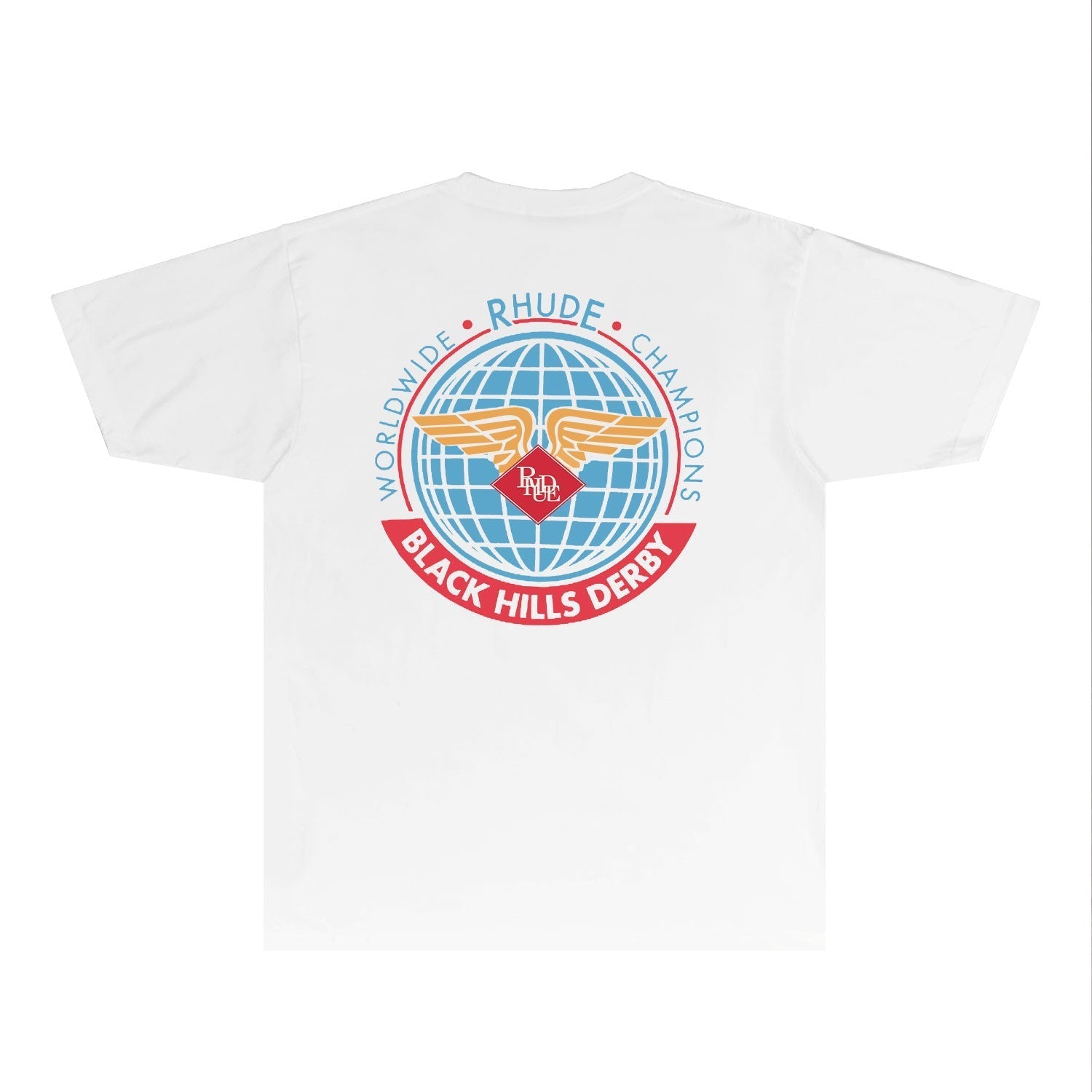 Rhude T Shirts Printed Trendy Pure Cotton